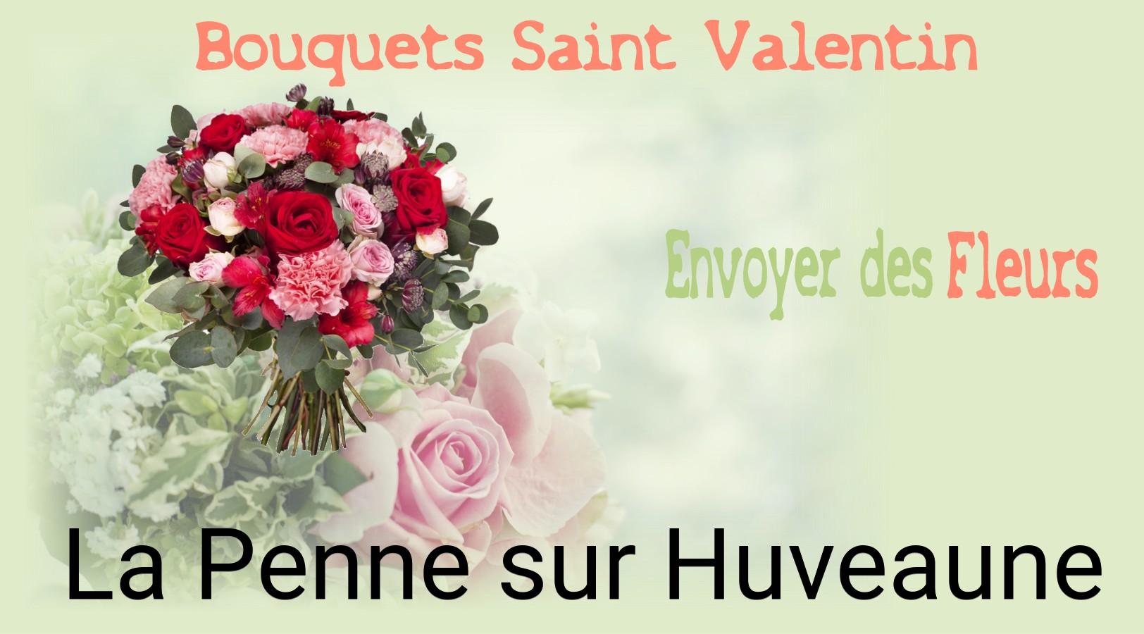 Roses de Saint-Valentin livrées à La Penne-sur-Huveaune